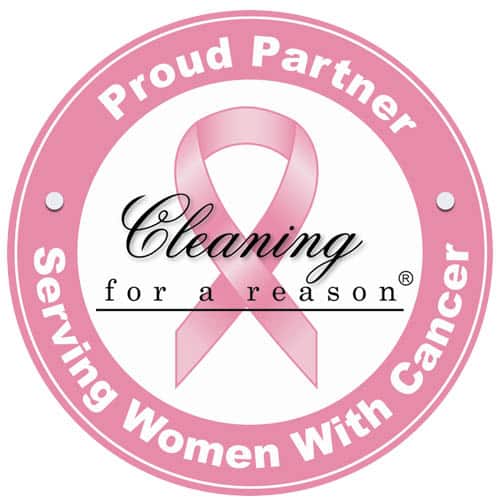 Proud partner of cleaning for a reason to support cancer patients