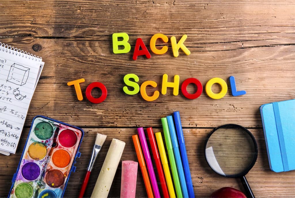 back to school cleaning