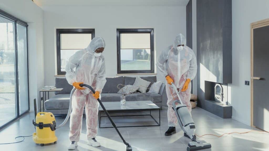 what do house cleaners clean
